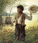 Winslow Homer Busy Bee oil painting on canvas